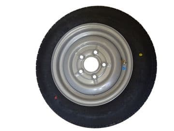 155/70 R12 5 STUD 112MM PCD WHEEL AND TYRE