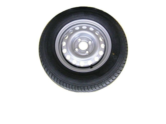 165 R13 8PLY 100 PCD WHEEL AND TYRE