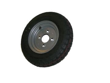 3.50 X 8 TYRE AND WHEEL 100MM PCD