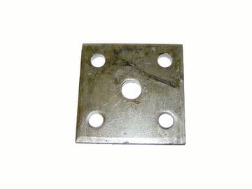 5 HOLE U BOLT SPRING MOUNTING PLATE 38MM