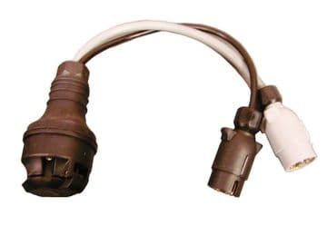 7 PIN N AND S TYPE TO 13PIN ADAPTOR PLUG