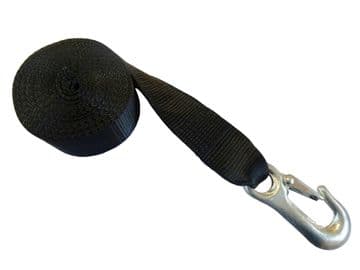 7M WINCH STRAP AND HOOK