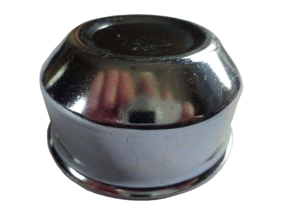 4 Tappi Antipolvere Per Mozzo Ruota Rimorchio - 47 Mm, Zincati - Protezione Cuscinetti - Foto 3