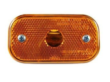 AJ.BA AMBER RECTANGULAR MARKER LAMP