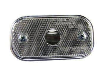 AJ.BA WHITE RECTANGULAR MARKER LAMP