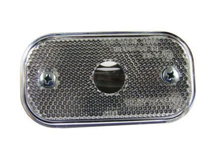 AJ.BA WHITE RECTANGULAR MARKER LAMP