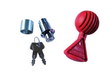 AL-KO AK301 / AK351 HITCH REPLACEMENT LOCK 1222692 AND SAFETY BALL