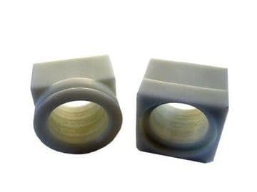 AL-KO FRONT AND REAR 35mm WHITE DRAWTUBE BUSHES 1210678