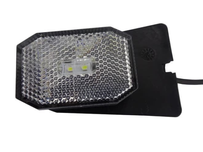 ASPOCK FLEXIPOINT LED WHITE MARKER LIGHT WITH FITTED BRACKET