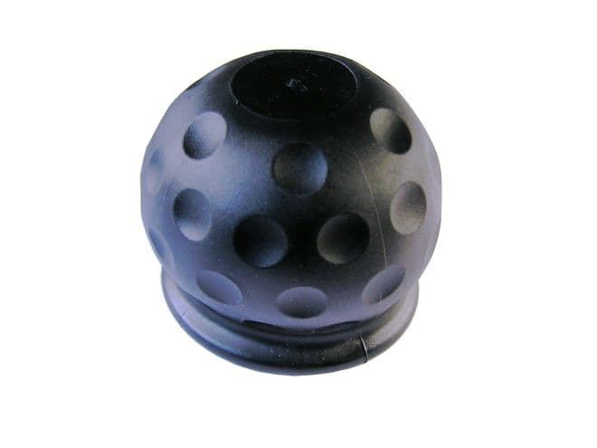 BLACK SOFT GOLF TOWBALL COVER