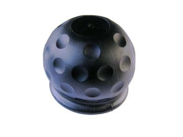 BLACK SOFT GOLF TOWBALL COVER