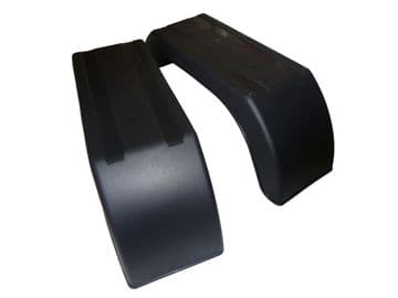 DELUXE PLASTIC TRAILER MUDGUARDS FOR 8in WHEELS MP2705