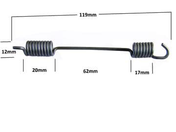KNOTT 160 X 35 MK1 BRAKE SPRING
