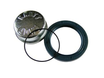 KNOTT 52MM EURO HUB GREASE CAP WITH SEAL 53 72 8