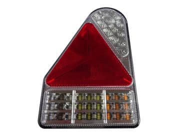 LEFT EARPOINT TYPE LED COMBINATION LAMP WITH TRIANGLE MP8605BL