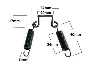 LOCKHEED ROD OPERATED AUTO REVERSE SPRING KIT