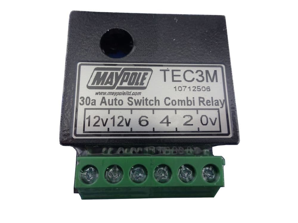 MAYPOLE MP2883 30A AUTOMATIC DUAL CHARGE RELAY TEC3M
