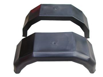 PLASTIC TRAILER MUDGUARDS FOR 13/14in WHEELS