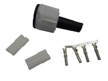 RADEX QUICK FIT 4 PIN WHITE PLUG