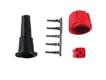 RADEX QUICK FIT 5 PIN RED PLUG