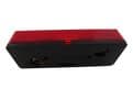 RADEX RED RECTANGULAR MARKER LAMP