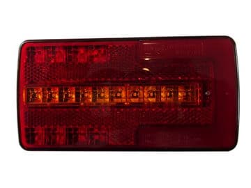 RECTANGULAR COMBINATION LED LAMP WITH SEQUENTIAL INDICATOR