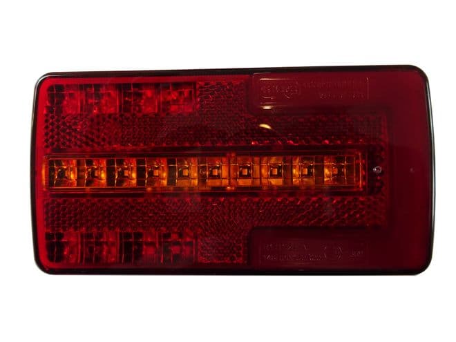 RECTANGULAR COMBINATION LED LAMP WITH SEQUENTIAL INDICATOR