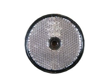 ROUND WHITE FRONT REFLECTOR