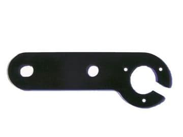 SINGLE SOCKET MOUNTING PLATE WITH CUT OUT