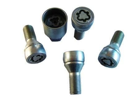 STRONGHOLD SOLD SECURE 14MM LOCKING WHEEL BOLT SYSTEM SET OF 4