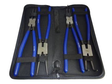 US PRO 13 INCH 4 PIECE CIRCLIP PLIER SET IN ZIP POUCH (2255)