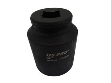 US PRO  6 POINT 3/4 INCH DRIVE DEEP 46MM SOCKET FOR IFOR WILLIAMS HUB NUTS (7514)