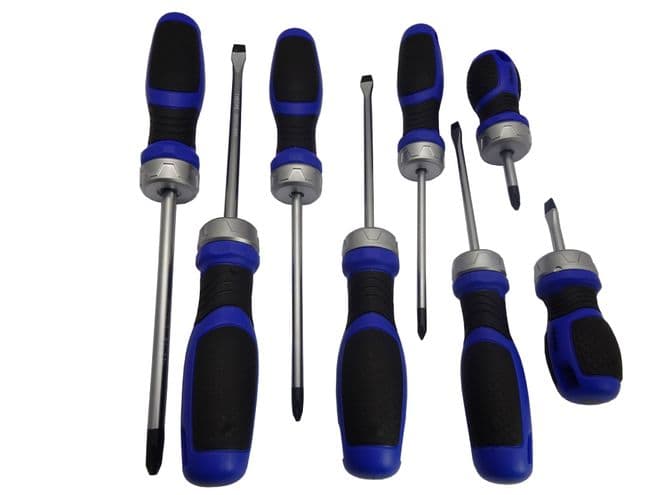 US PRO 8 PIECE RATCHET SCREWDRIVER SET (4617)