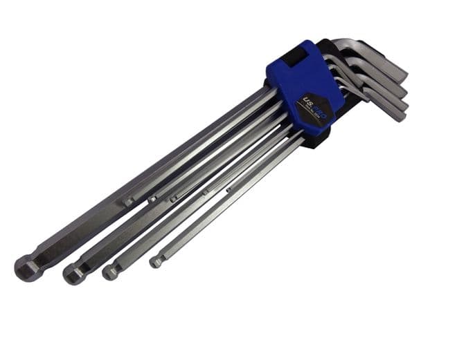 US PRO HEX ALLEN KEY WRENCH SET EXTRA LONG ( 2234)