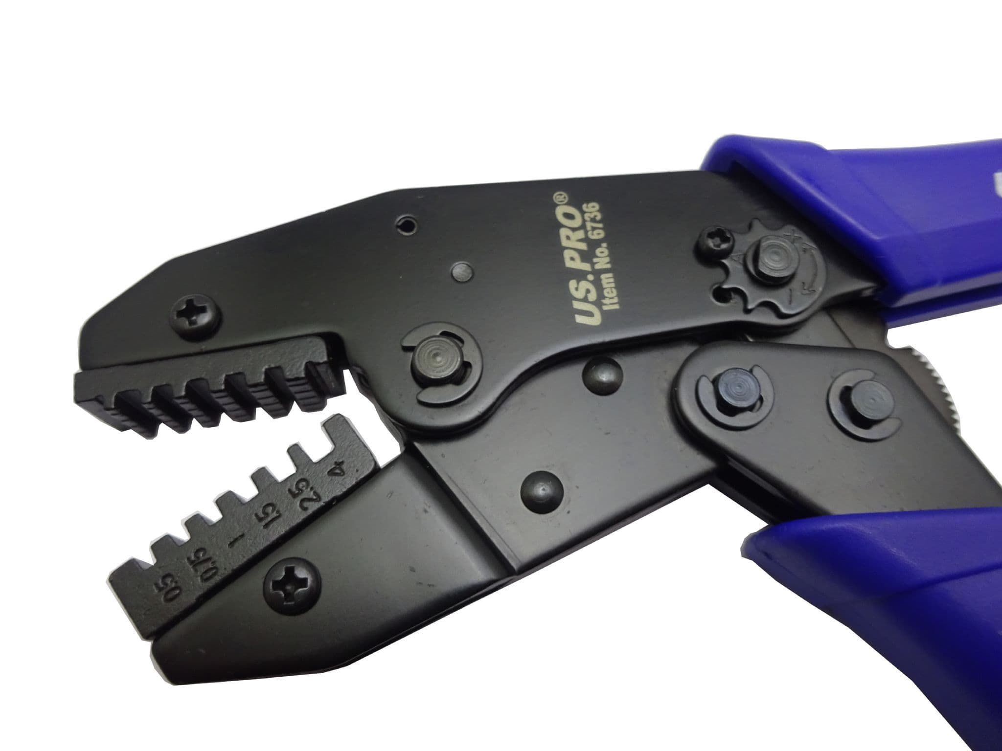 US PRO NON INSULATED TERMINAL RATCHETING CRIMPING TOOL