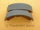 Brake Shoes, Triumph/BSA, 8 inch, Pair, Conical Hub, Front, 37-3713, 1971-1972