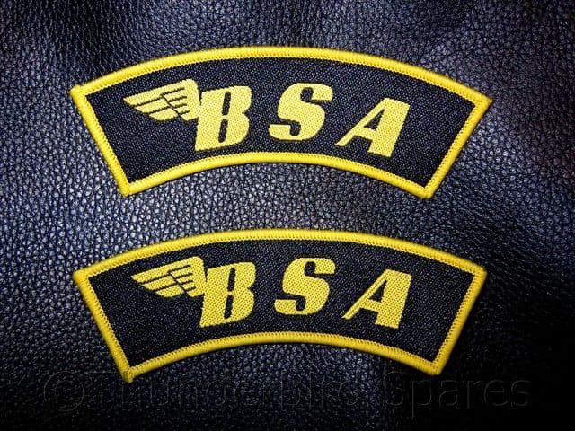 BSA Shoulder Flashes Pair Top Quality