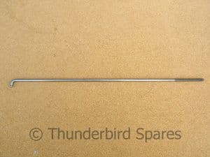 Rear Brake Rod, Triumph T100 1967-74, T120/TR6 1967-70, Stainless, 82-7386, UNF