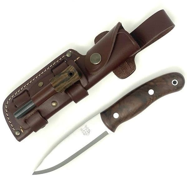 Mk II TBS Boar Bushcraft Knife - TBS Firesteel Edition - Turkish Walnut