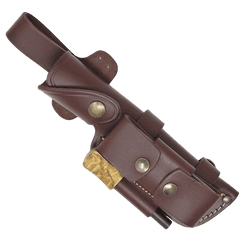 MK II TBS Leather Multi Carry Knife Sheath with DC4 & Firessteel Attachment - Large