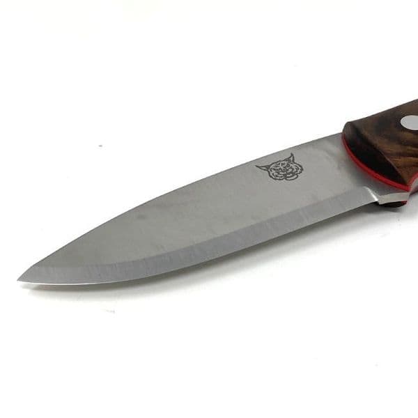 MKII TBS Lynx Bushcraft Knife - Turkish Walnut - Firesteel Edition