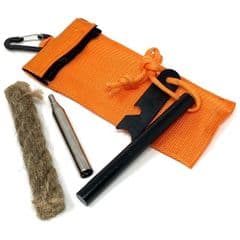TBS Firelighting Kit with Jute and Pouch