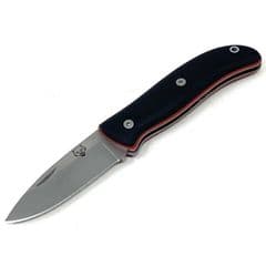 TBS Timberwolf EDC Folding Pocket Knife - Black G10