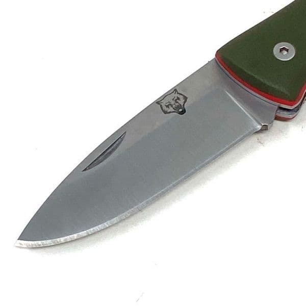 TBS Timberwolf EDC Folding Pocket Knife - Green G10