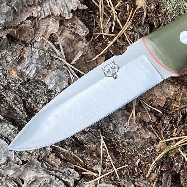 The NEW TBS Timberwolf Knife - The Ultimate All Rounder - Orange G10 - Kydex Sheath