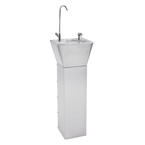 ANIMA ANMX30UBTSP Floorstanding Drinking Fountain with Bottle Filler