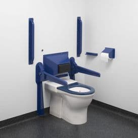 Anti-Ligature WC Ambulant Pack, Blue