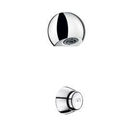 Delabie TEMPOSTOP Cross-Wall Push Time-Flow Vandal-Resistant Shower Kit