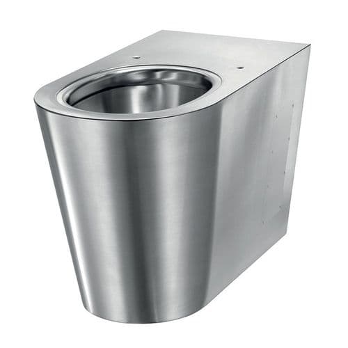 Delabie 110300 S21 P Back-to-Wall Floorstanding WC Pan