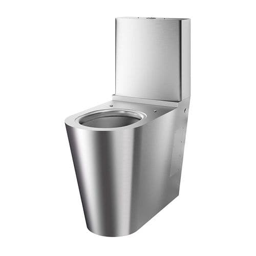 Delabie 110790 MONOBLOCO 700 DDA Back-to-Wall Floorstanding WC Pan with Cistern